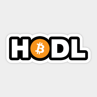 HODL Sticker